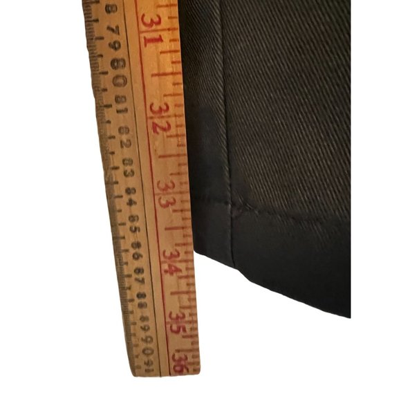 DICKIES Loose Fit Double Knee Work Pants Uniform Charcoal Gray Pockets - Picture 5 of 12